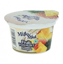 Milky Mist Fruit Yoghurt Pineapple   Pack  100 grams